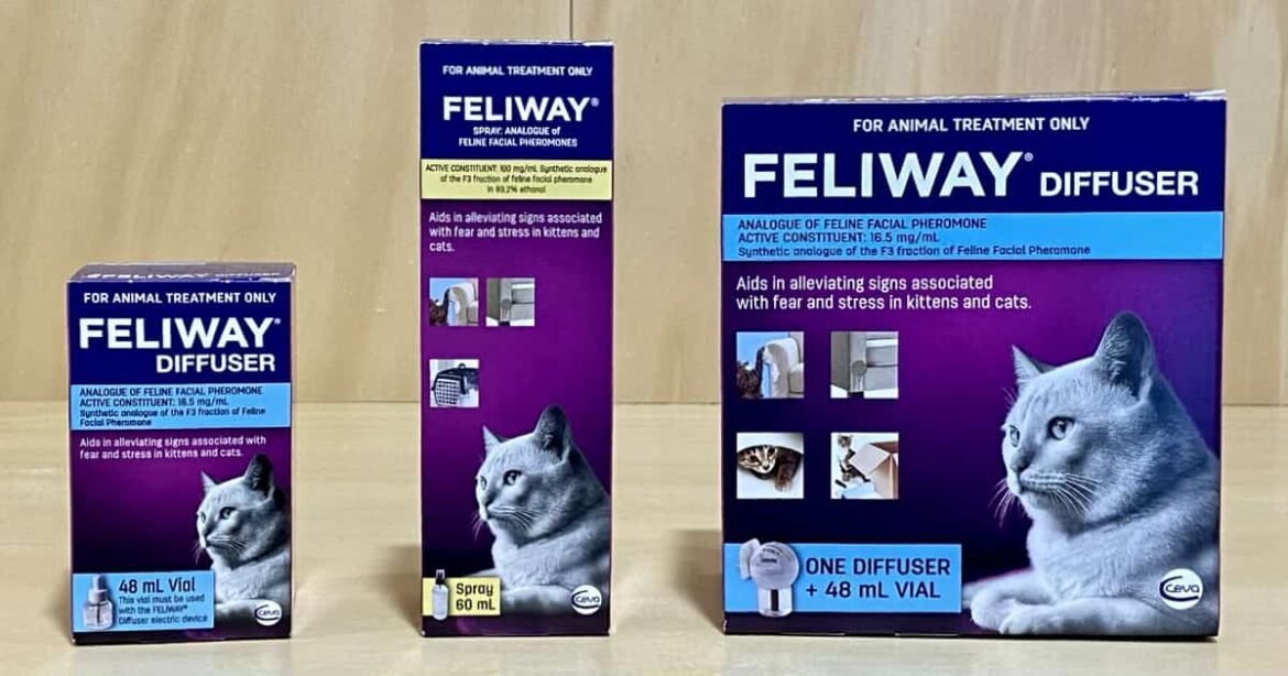 FELIWAY Calming Pheromone Solutions for Cats & Kittens